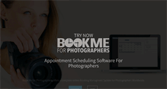 Desktop Screenshot of bookmeforphotographers.com