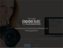 Tablet Screenshot of bookmeforphotographers.com